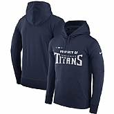 Men's Tennessee Titans Nike Property Of Performance Pullover Hoodie Navy,baseball caps,new era cap wholesale,wholesale hats